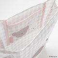 Japan Miffy Eco Shopping Bag - Boris & Miffy : Plaid - 4