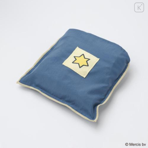 Japan Miffy Embroidery Eco Shopping Bag - Miffy : Blue Moon - 6