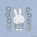 Japan Miffy Embroidery Eco Shopping Bag - Miffy : Blue Flower Dress - 5