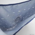 Japan Moomin Eco Shopping Bag - Moomintroll : Angry Blue Repeat - 4
