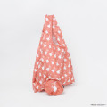 Japan Moomin Eco Shopping Bag - Little My : Orange Pink Repeat - 3