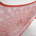 Japan Moomin Eco Shopping Bag - Little My : Orange Pink Repeat - 4