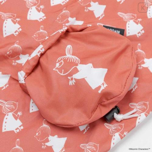 Japan Moomin Eco Shopping Bag - Little My : Orange Pink Repeat - 5