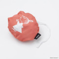 Japan Moomin Eco Shopping Bag - Little My : Orange Pink Repeat - 6