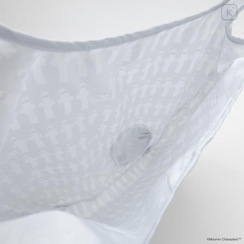 Japan Moomin Eco Shopping Bag - Hattifatteners : Grey Repeat - 4