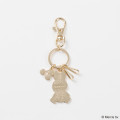Japan Miffy Metal Keychain - Miffy : Pink Gold Cherry - 3