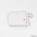 Japan Miffy Pass Case Card Holder & Coin Case - Miffy : Plaid - 2