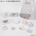 Japan Miffy Pass Case Card Holder & Coin Case - Miffy : Plaid - 4