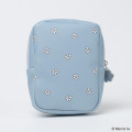 Japan Miffy Vertical Cosmetic Pouch - Miffy : Blue Flower Dress - 2