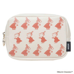 Japan Moomin Cosmetic Pouch - Little My : Beige Repeat