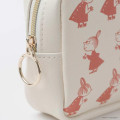 Japan Moomin Cosmetic Pouch - Little My : Beige Repeat - 4