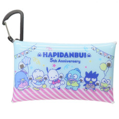 Japan Sanrio Clear Multi Case (S) - Hapidanbui Boys 5th Anniversary : Rice Ball