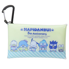 Japan Sanrio Clear Multi Case (S) - Hapidanbui Boys 5th Anniversary : Happy