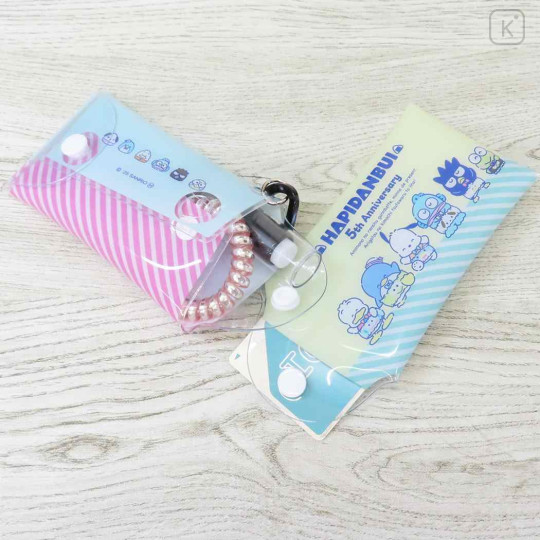 Japan Sanrio Clear Multi Case (S) - Hapidanbui Boys 5th Anniversary : Happy - 3