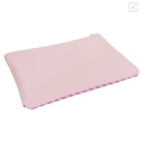 Japan Sanrio Fluffy Cosmetic Pouch - Hapidanbui Boys 5th Anniversary : Rice Ball - 2