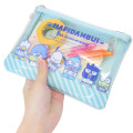 Japan Sanrio Fluffy Cosmetic Pouch - Hapidanbui Boys 5th Anniversary : Happy - 3