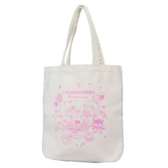 Japan Sanrio Tote Bag - Hapidanbui Boys 5th Anniversary : Rice Ball