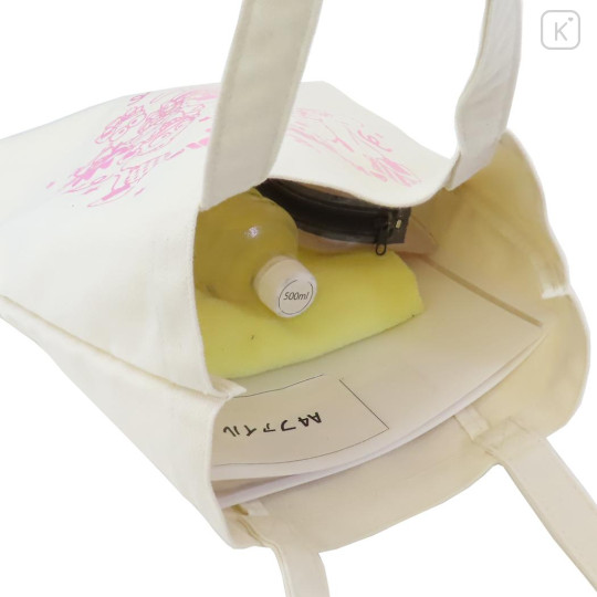 Japan Sanrio Tote Bag - Hapidanbui Boys 5th Anniversary : Rice Ball - 2