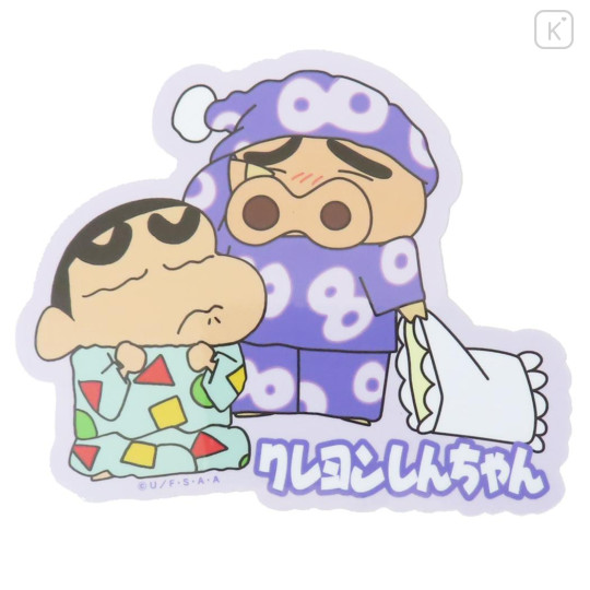 Japan Crayon Shin-chan Big Vinyl Sticker - Shinnosuke Nohara : Pajama - 1