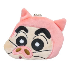 Japan Crayon Shin-chan Gamaguchi Mascot Coin Case - Shinnosuke Nohara : Pig