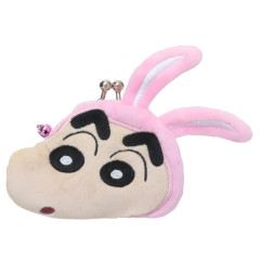 Japan Crayon Shin-chan Gamaguchi Mascot Coin Case - Shinnosuke Nohara : Rabbit