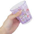 Japan Kirby Clear Plastic Tumbler - Kirby & Waddle Dee : Sunny Day Purple - 2