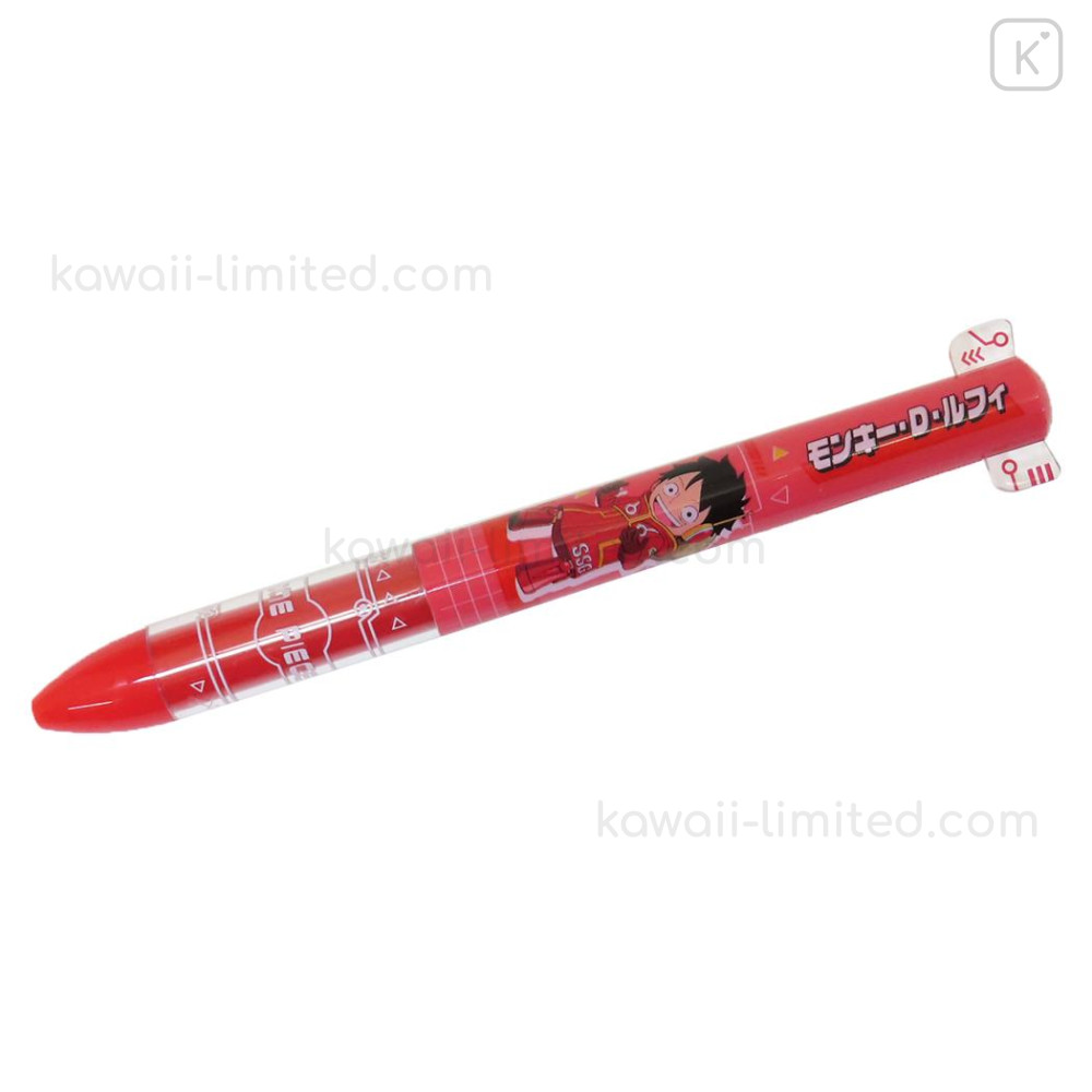 Japan One Piece Two Color Mimi Pen - Luffy : Egghead Arc | Kawaii