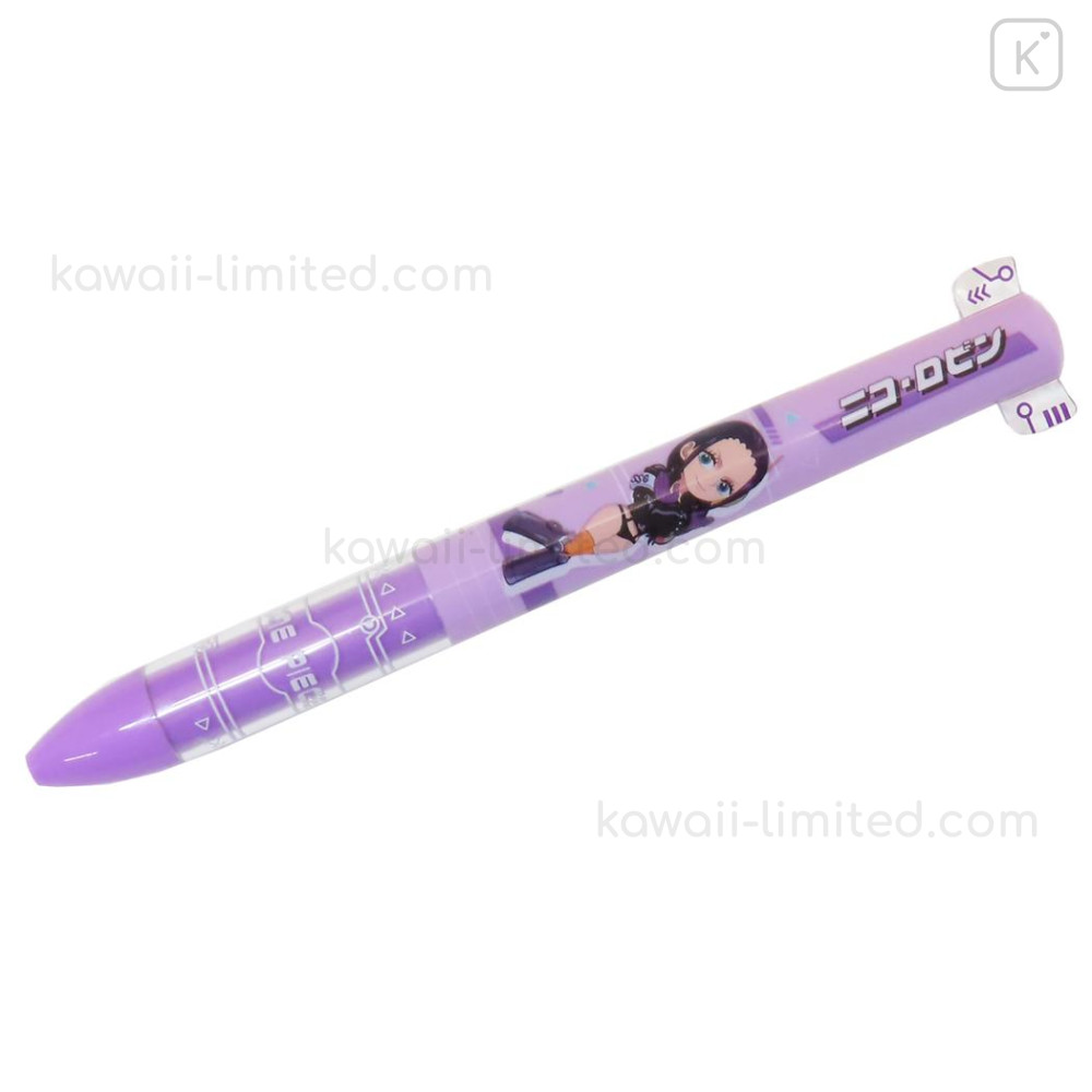 Japan One Piece Two Color Mimi Pen - Robin : Egghead Arc | Kawaii