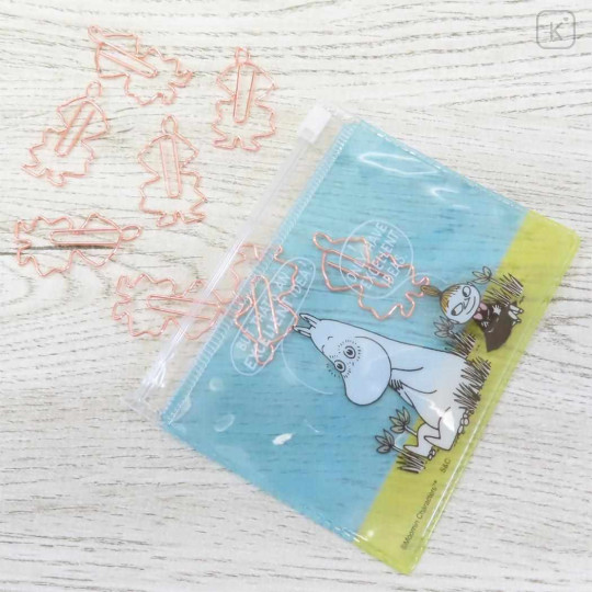 Japan Moomin Paper Clip & Case - Little My : Only Have Excellent Idea - 2