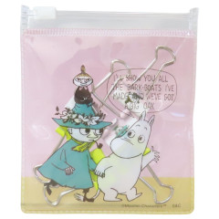 Japan Moomin Binder Clip Set - Moomin : Friends