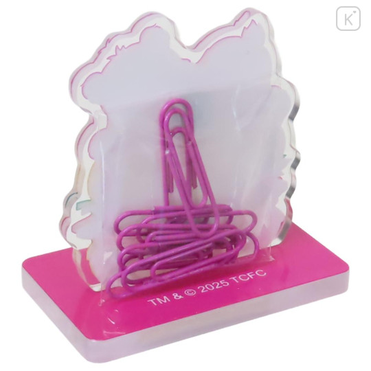 Japan Care Bears Mini Acrylic Stand - Cheer Bear Sleeping Burger - 2