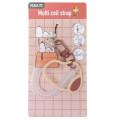 Japan Peanuts Multi-coil Spring Smartphone Strap Phone Charm - Snoopy : House - 1