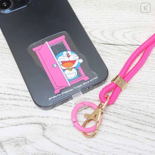 Japan Doraemon Glitter Multi Ring Plus with Shoulder Strap - Doraemon : Anywhere Door - 3
