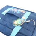 Japan Angel Blue Cosmetic Pouch - School Bag Style With Charm - 4