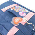 Japan Angel Blue Cosmetic Pouch - School Bag Style With Charm Pink - 4