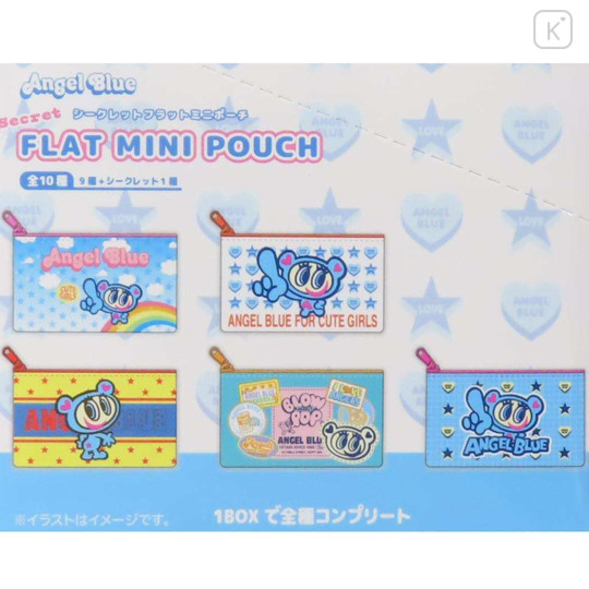 Japan Angel Blue Secret Flat Mini Pouch - Blind Box - 2