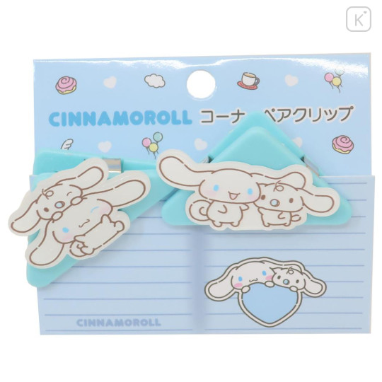 Japan Sanrio Acrylic Corner Clip Set - Cinnamoroll : Milk - 1