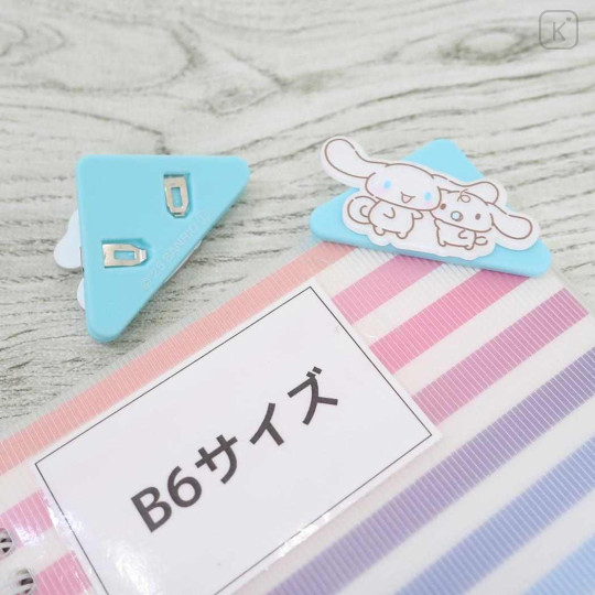 Japan Sanrio Acrylic Corner Clip Set - Cinnamoroll : Milk - 2