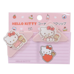 Japan Sanrio Acrylic Corner Clip Set - Hello Kitty & Tiny Chum