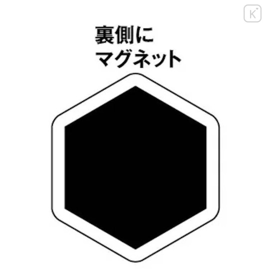 Japan Pokemon Honeycomb Acrylic Magnet - Eevee Evolution : Vaporeon - 2