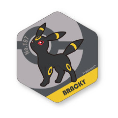 Japan Pokemon Honeycomb Acrylic Magnet - Eevee Evolution : Umbreon
