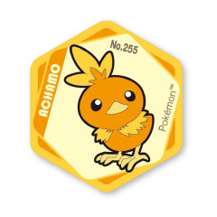 Japan Pokemon Honeycomb Acrylic Magnet - Torchic