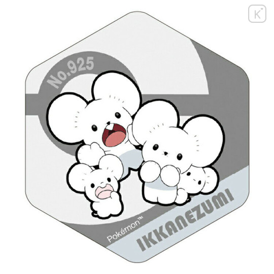 Japan Pokemon Honeycomb Acrylic Magnet - Maushold - 1
