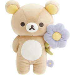 Japan San-X Plush Toy - Rilakkuma : Basic Rilakkuma Flower