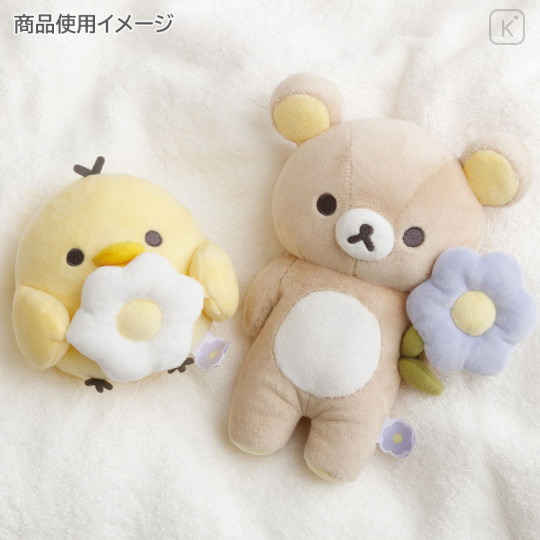 Japan San-X Plush Toy - Rilakkuma : Basic Rilakkuma Flower - 3