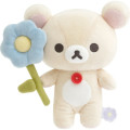 Japan San-X Plush Toy - Korilakkuma : Basic Rilakkuma Flower - 1