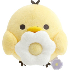 Japan San-X Plush Toy - Kiiroitori : Basic Rilakkuma Flower