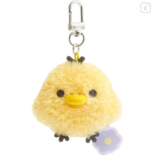 Japan San-X Hanging Plush - Kiiroitori : Basic Rilakkuma Flower - 1