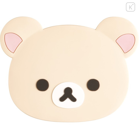 Japan San-X Die-cut Mirror - Korilakkuma : Basic Rilakkuma Flower - 1