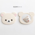 Japan San-X Die-cut Mirror - Korilakkuma : Basic Rilakkuma Flower - 4